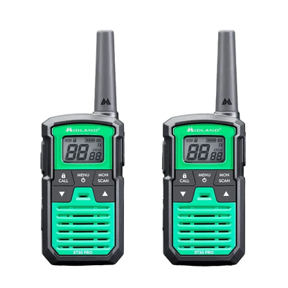 Midland XT30 Pro Two Way Radio - Walkie Talkies (Pair)