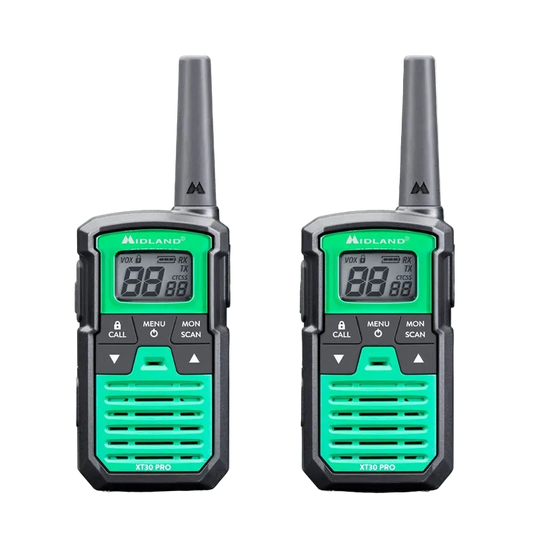 Midland XT30 Pro Two Way Radio - Walkie Talkies (Pair)