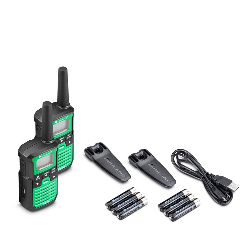 Midland XT30 Pro Two Way Radio - Walkie Talkies (Pair)