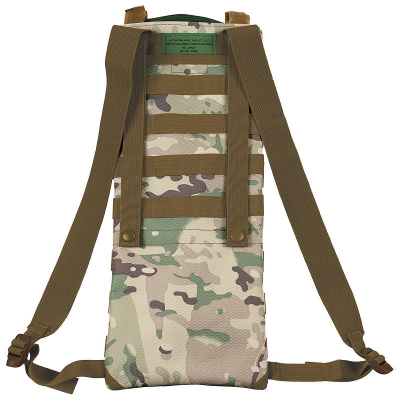 Hydration Pack, "MOLLE", 2,5 l NSO Gear Hydration bag