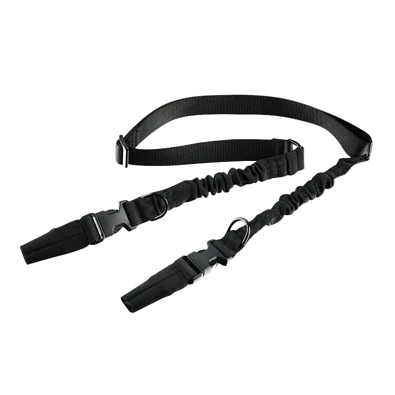 ΑΟΡΤΗΡΑΣ AMOMAX δύο σημείων με κλιπ HK βαριάς χρήσης, Black NSO Gear Gun Sling