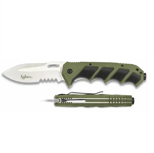 Albainox FOS pocket knife - Green NSO Gear Hunting & Survival Knives