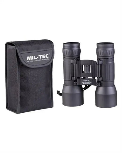 BLACK COLLAPSIBLE BINOCULAR 10X42 NSO Gear Binoculars