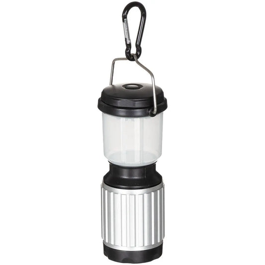 Camping Lantern, 17 LED, silver-black, waterproof NSO Gear Camping Lights & Lanterns