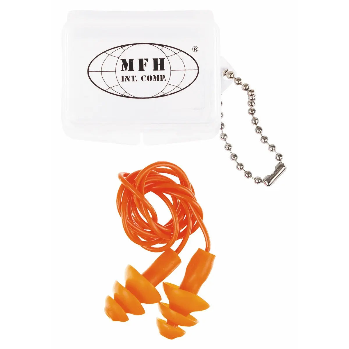 Earplugs, orange, with case NSO Gear