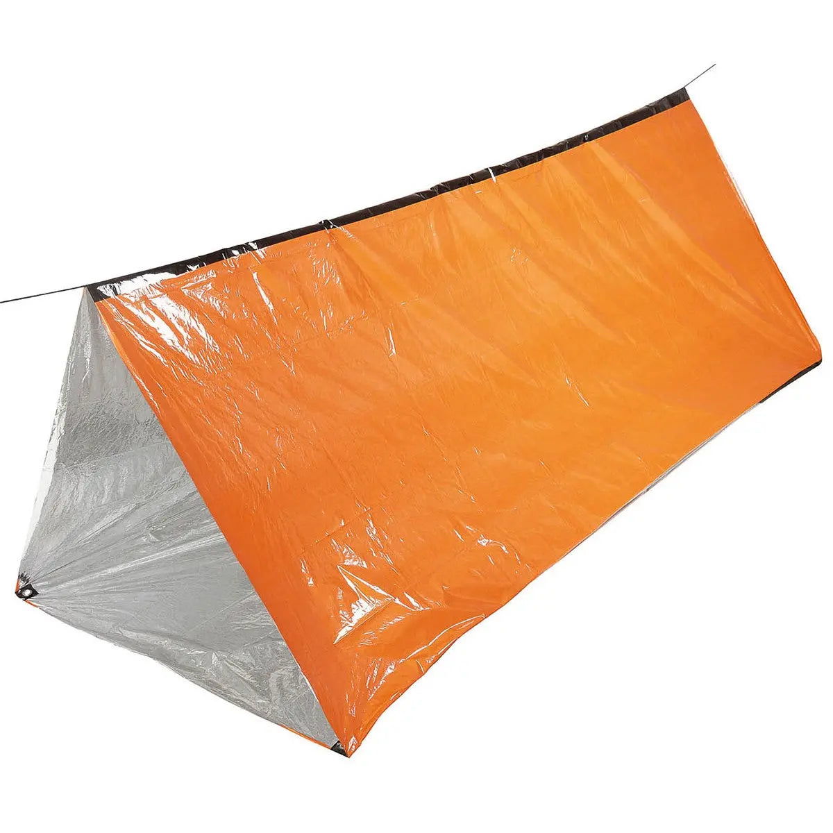 Emergency Tent, orange, one side aluminium-coated NSO Gear