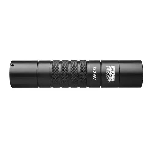 F.A.B. SPEED LIGHT G2 6V - 2nd Gen 1 Inch 6V LED Tactical Flashlight NSO Gear Tactical Flashlight