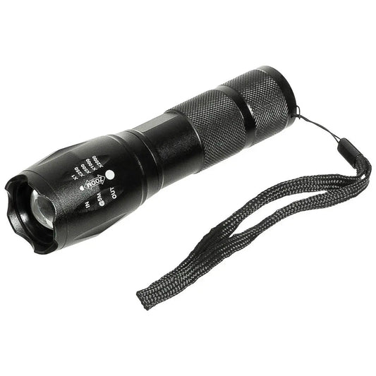 Flashlight, LED, "Deluxa Military Torch" NSO Gear