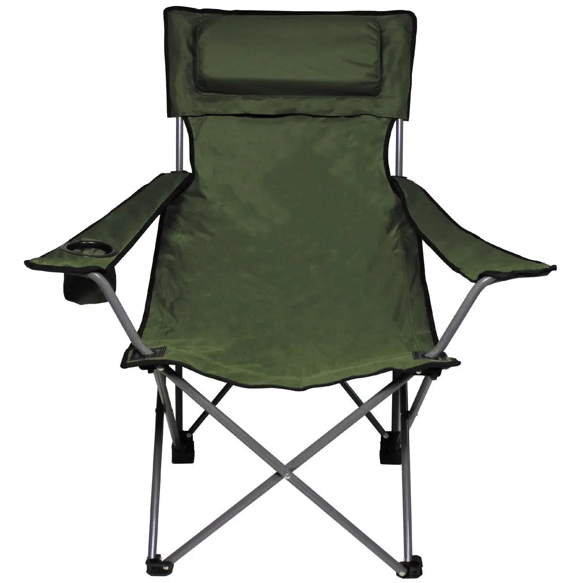 Folding chair, "Deluxe", olive, NSO Gear Folding chair