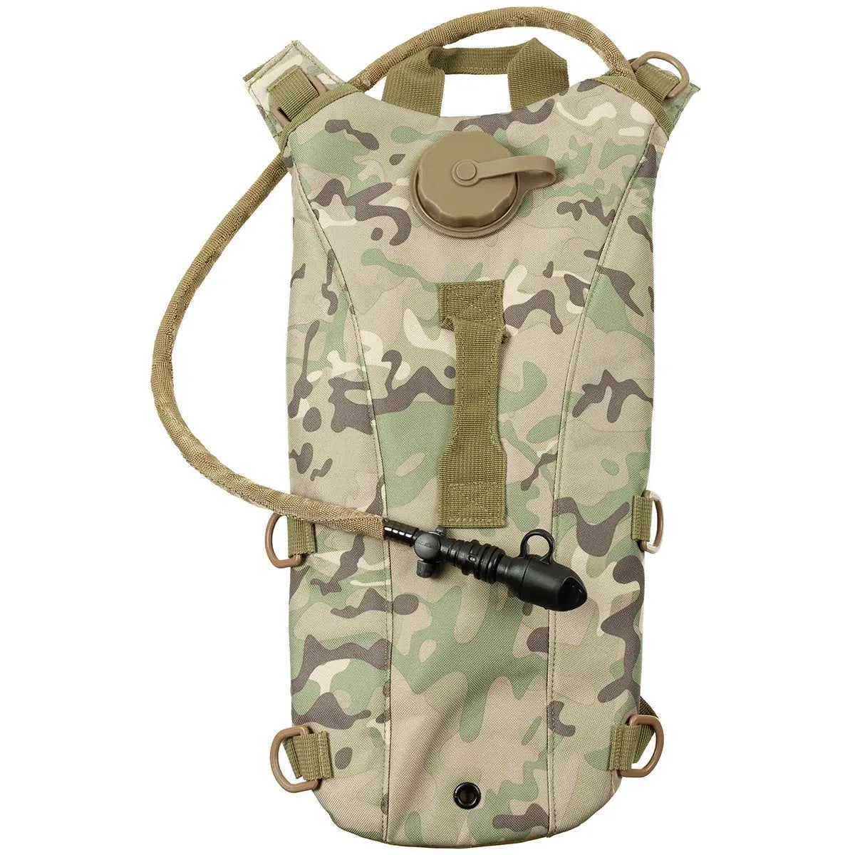 Hydration backpack , with TPU pouch, "Extreme", 2.5 l, op-camo NSO Gear hydration bag