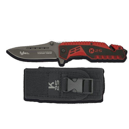 K25, FOS, ATTRACTION 2, RED NSO Gear Hunting & Survival Knives