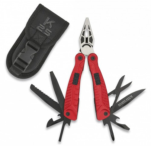 K25, multitool, Red NSO Gear Multifunction Tools & Knives