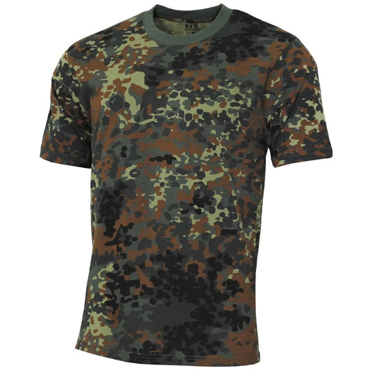 Kids T-Shirt, "Basic", BW camo, 140-145 g/m² NSO Gear