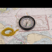 MFH Map Compass Transparent Plastic - Πυξίδα Χαρτογράφησης με Μεγεθυντικό Φακό