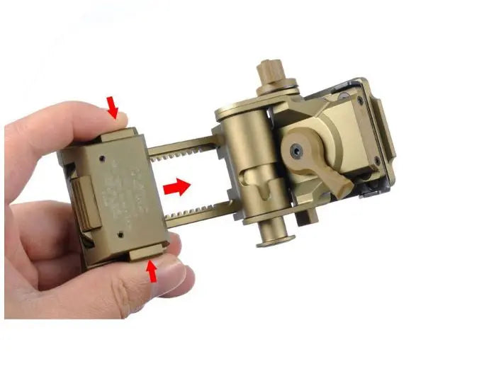 Metal L4 G24 Helmet Mount NVG NSO Gear helmet mount