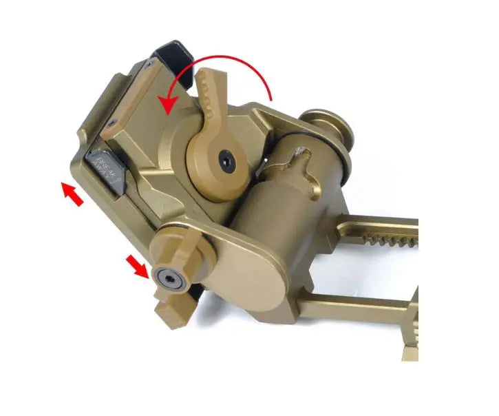 Metal L4 G24 Helmet Mount NVG NSO Gear helmet mount