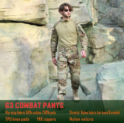 Military Tactical Pants - MCMilitary Tactical Pants - MC
Product Description



Brand Name: HAN WILD


Origin: CN(Origin)


Material: Cotton polyester


Closure Type: Zipper Fly


Model Number:NSO Gear