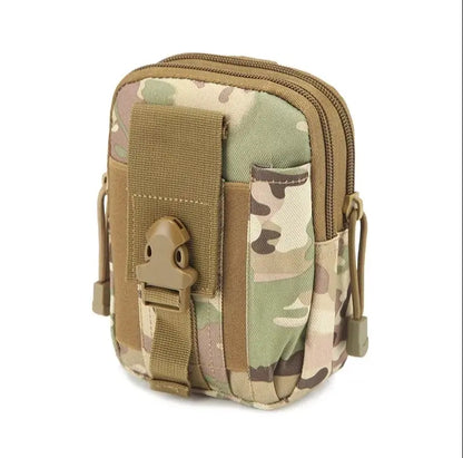 Molle Belt PouchMolle Belt Pouch
Application Position: WaistMaterial: PolyesterStyle: Outdoor sportsFunction: Tactical purse, cell phone package, zero walletUse: camping &amp;hikingNSO Gear