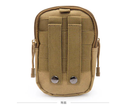 Molle Belt PouchMolle Belt Pouch
Application Position: WaistMaterial: PolyesterStyle: Outdoor sportsFunction: Tactical purse, cell phone package, zero walletUse: camping &amp;hikingNSO Gear