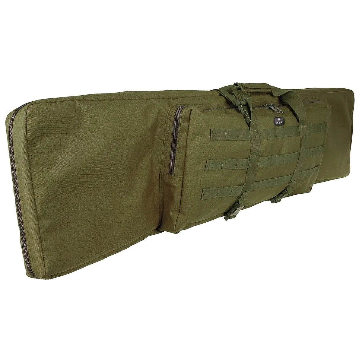 Rifle Bag, "Large", OD green, for 2 rifles NSO Gear Gun Cases & Range Bags