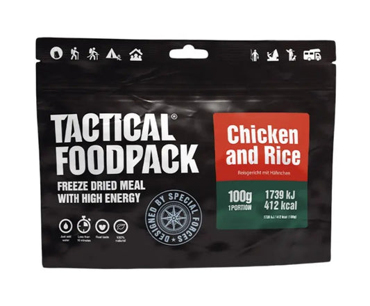TACTICAL FOODPACK® CHICKEN AND RICE NSO Gear Prepared Foods