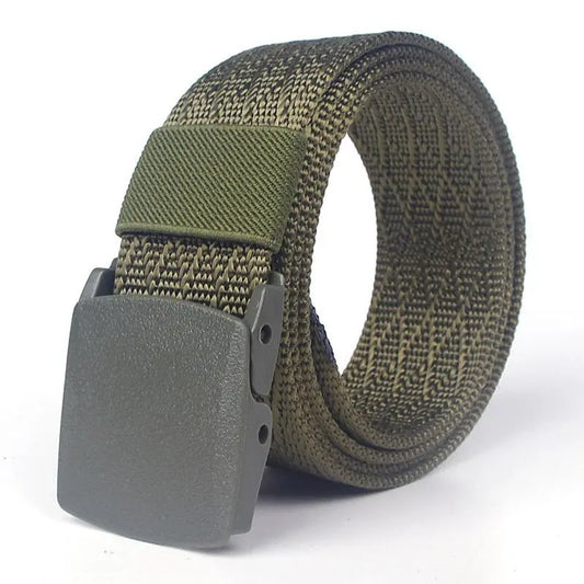 Tactical belt 135cm x 3.9cm (ALBAINOX) Green NSO Gear Belts
