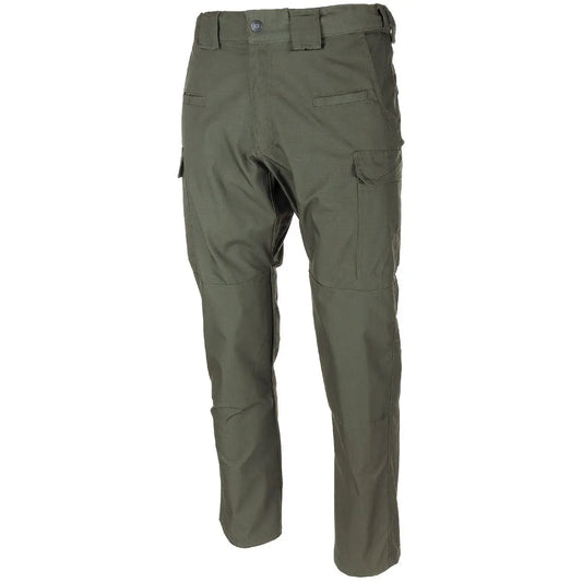 Tactical pants, "Attack", Teflon, Rip Stop, olive NSO Gear
