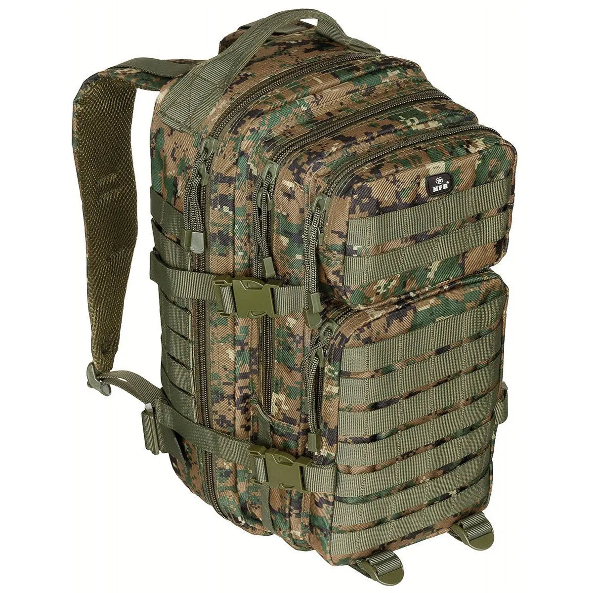 US Backpack, Assault I, digital woodland NSO Gear