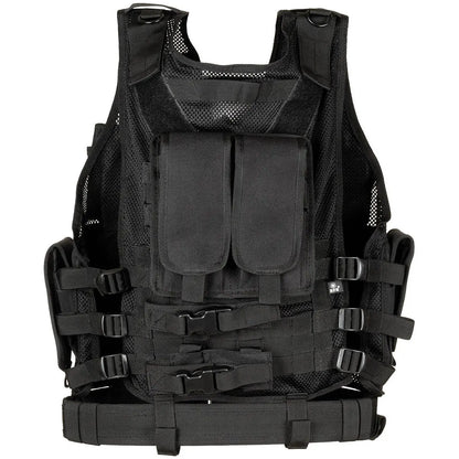 Vest, "USMC", with belt, Black NSO Gear