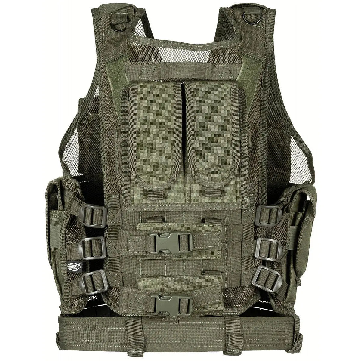 Vest, "USMC", with belt, OD green NSO Gear