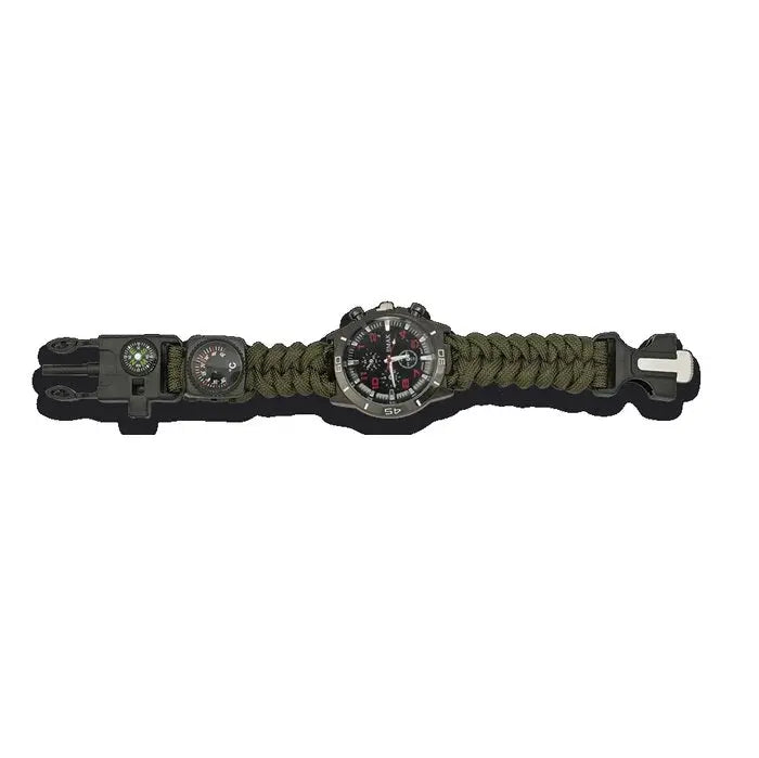Watch Barbaric, PARACORD SURVIVAL, GREEN NSO Gear Watches