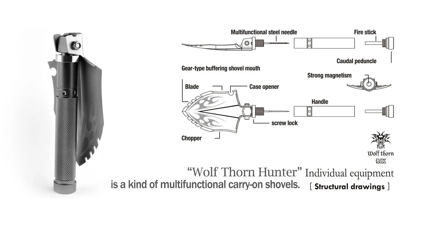 Wolfthorn Hunter Casting NSO Gear Shovel