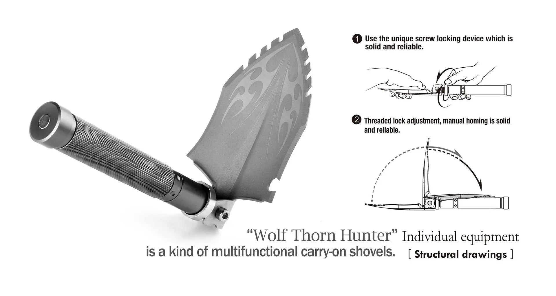 Wolfthorn Hunter Casting NSO Gear Shovel