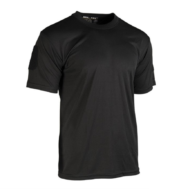 BLACK TACTICAL T-SHIRT QUICKDRY NSO Gear Tactical T-Shirt